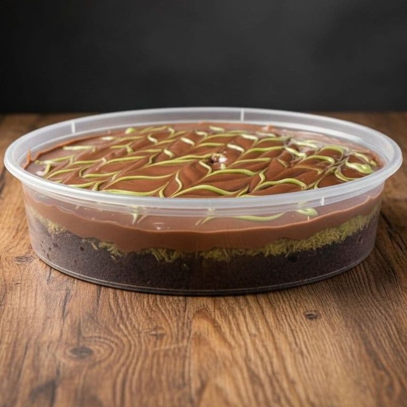 Dubai Chocolate Cake For One